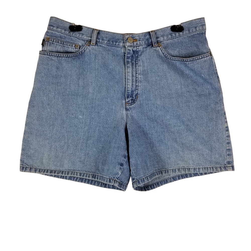 Lauren Jeans Co Ralph Lauren Shorts Women 16‎ Blue Denim High Rise Relaxed Fit